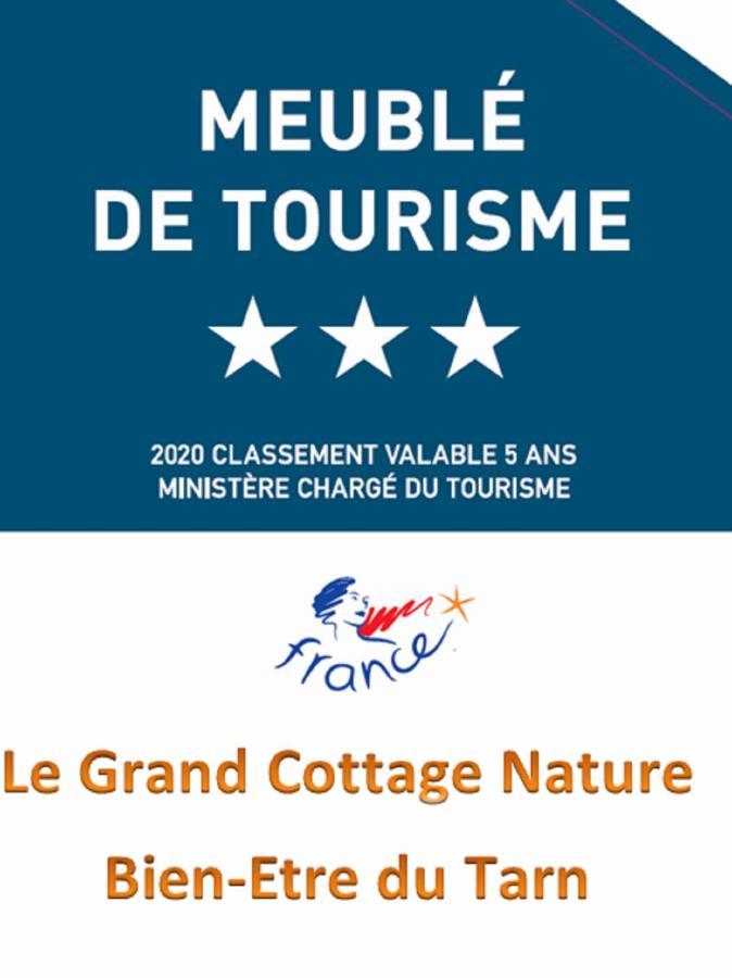 Le Grand Cottage Nature Piscine Chauffee Privee Du Tarn Entre Toulouse Et Albi & Les Cottages Du Tarn Peyrole エクステリア 写真