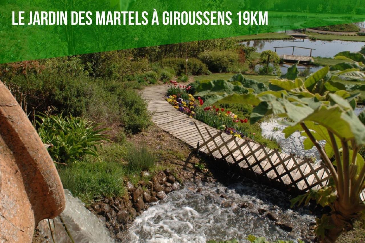 Le Grand Cottage Nature Piscine Chauffee Privee Du Tarn Entre Toulouse Et Albi & Les Cottages Du Tarn Peyrole エクステリア 写真